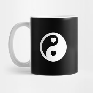 Ying Yang The Symbol Of Life & Death By Chinese Language Mug